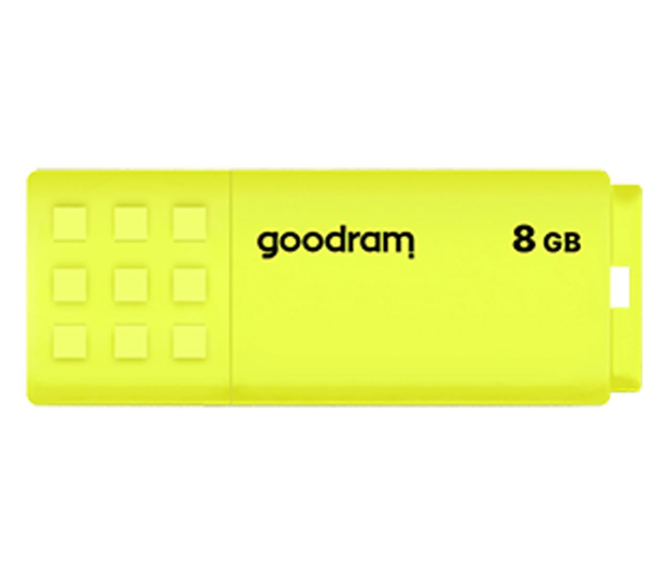 GOODRAM UME2  8GB USB 2.0 żółty - 606425 - zdjęcie